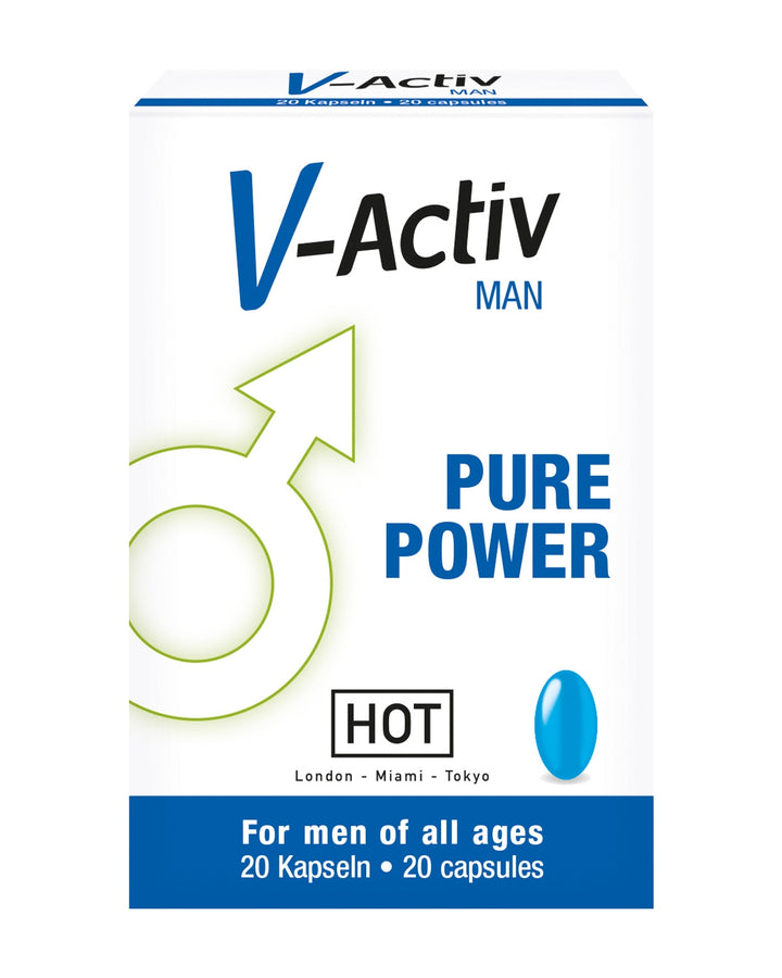 HOT V-Activ suplement diety na potencję dla mężczyzn 20 tabletek