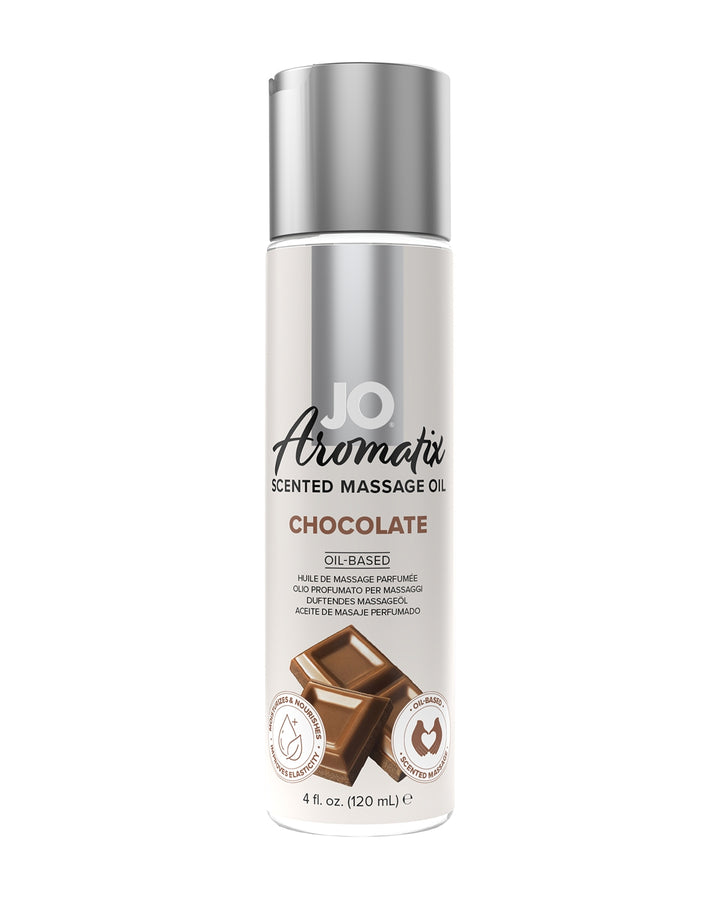 JO Aromatix Scented olejek do masażu o zapachu czekolady 120 ml