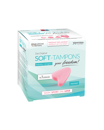 JOYDIVISION Soft-Tampons Normal tampony bez szurka klasyczny rozmiar 3 sztuki