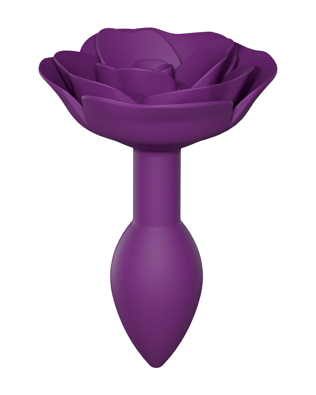Love to Love Open Roses korek analny fioletowy rozmiar S
