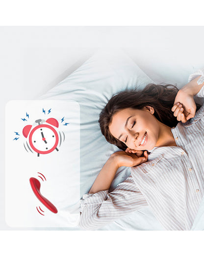 Magic Motion Nyx Smart Panty Vibrator wibrująca wkładka do majtek z aplikacją na telefon czerwona