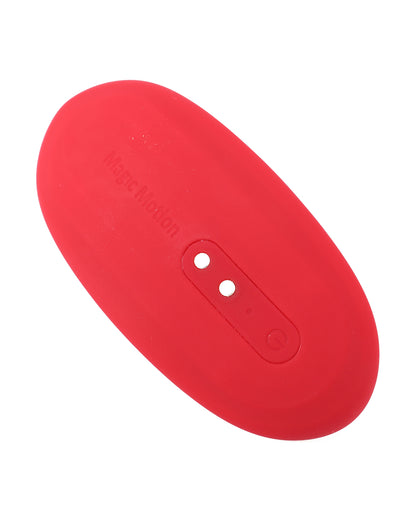 Magic Motion Nyx Smart Panty Vibrator wibrująca wkładka do majtek z aplikacją na telefon czerwona