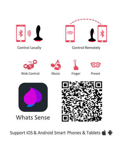 Magic Motion Solstice App Controlled masażer prostaty z aplikacją na telefon czarny