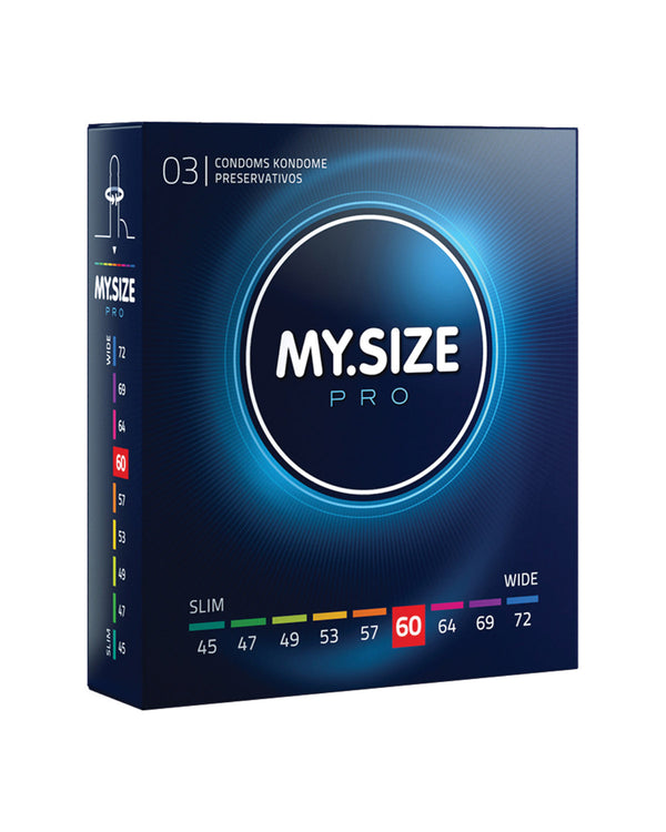 MY.SIZE Pro 60 mm prezerwatywy 3 sztuki