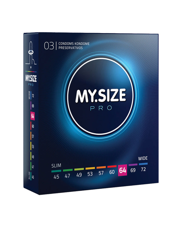 MY.SIZE Pro 64 mm prezerwatywy 3 sztuki