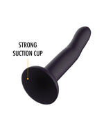 Mythology Duman Mystic dildo z płynnego silikonu z przyssawką 14 cm x 2.5 cm