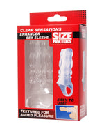 Nakładka na penisa transparentna XR Brands Enhancer Sex Sleeve