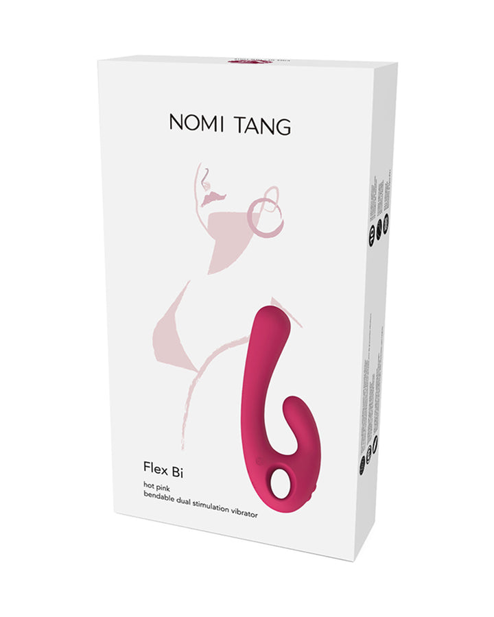 Nomi Tang Flex Bi wibrator do stymulacji punktu G i łechtaczki różowy
