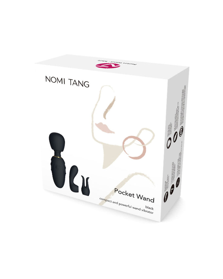 Nomi Tang Pocket Wand minimasażer do ciała czarny