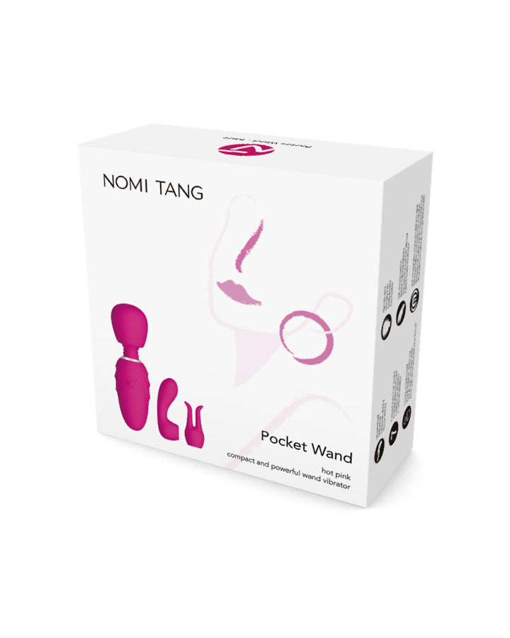 Nomi Tang Pocket Wand minimasażer do ciała różowy