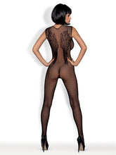 Obsessive N112 bodystocking czarne