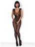 Obsessive N112 bodystocking czarne