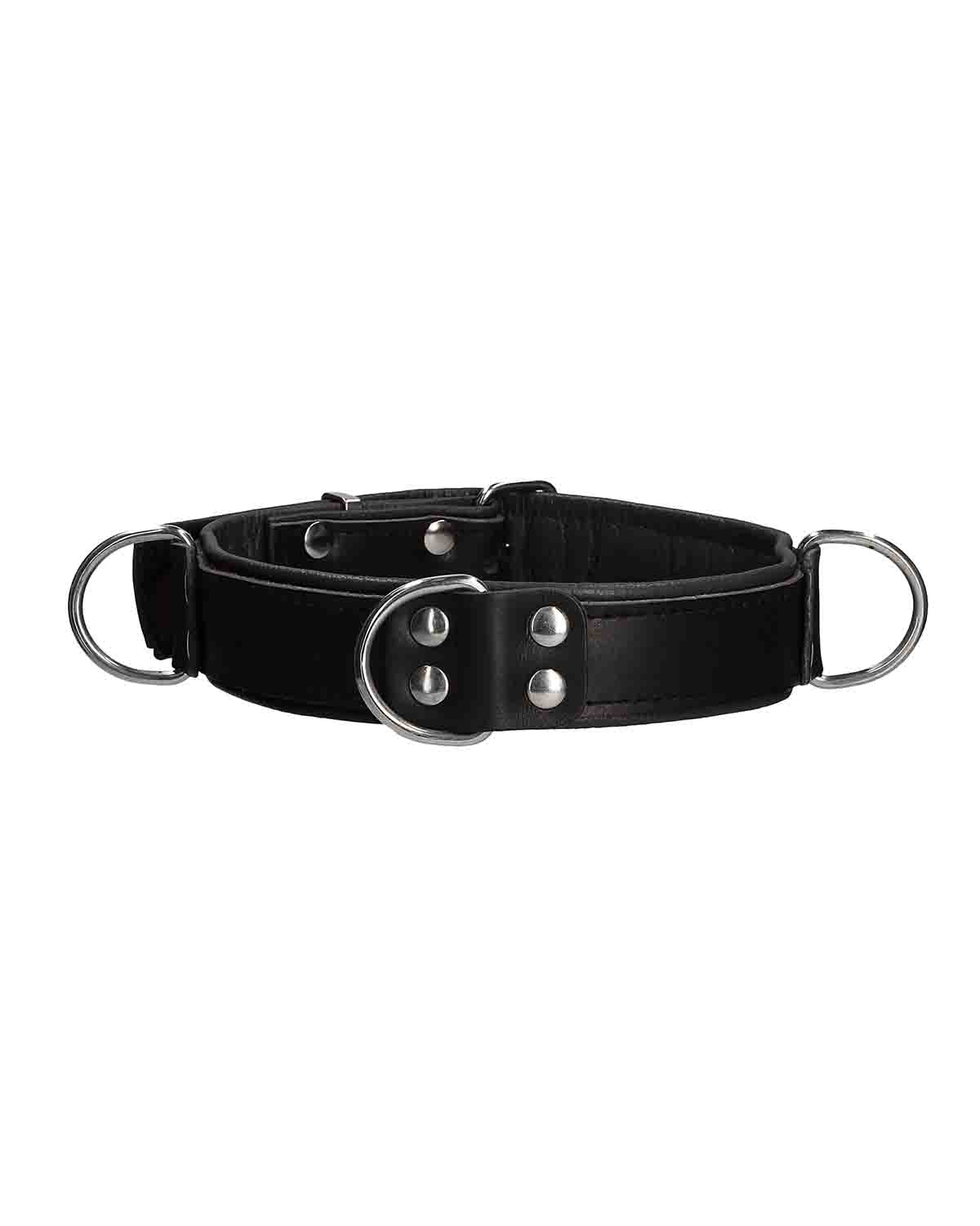 Ouch! Deluxe Bondage Collar obroża czarna
