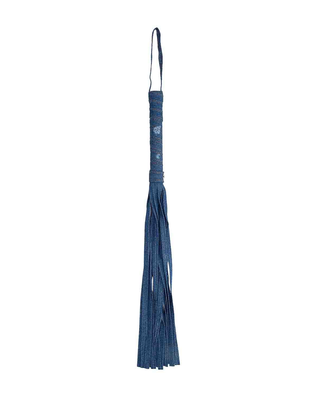 Ouch! Denim Flogger dżinsowy pejcz niebieski