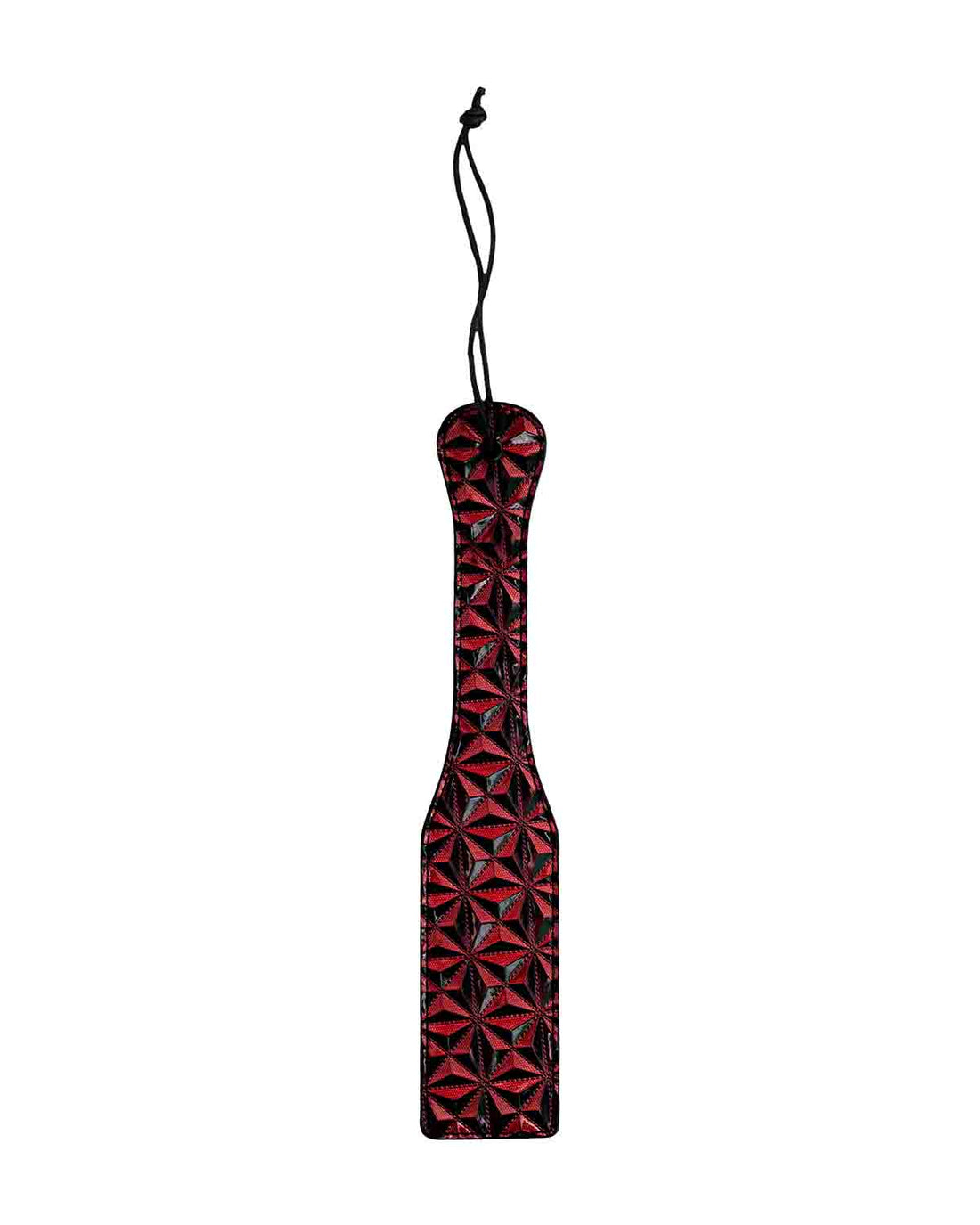 Ouch! Luxury Paddle packa z diamentowym wzorem bordowa