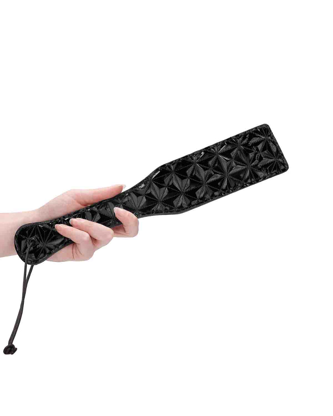 Ouch! Luxury Paddle packa z diamentowym wzorem czarna