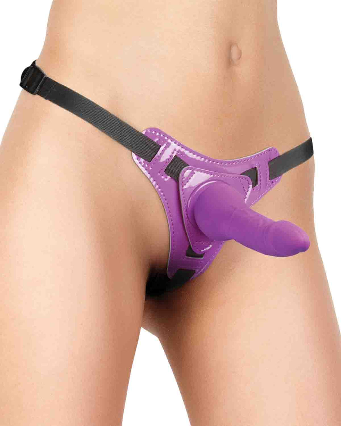 Ouch! Pleasure strap-on fioletowy