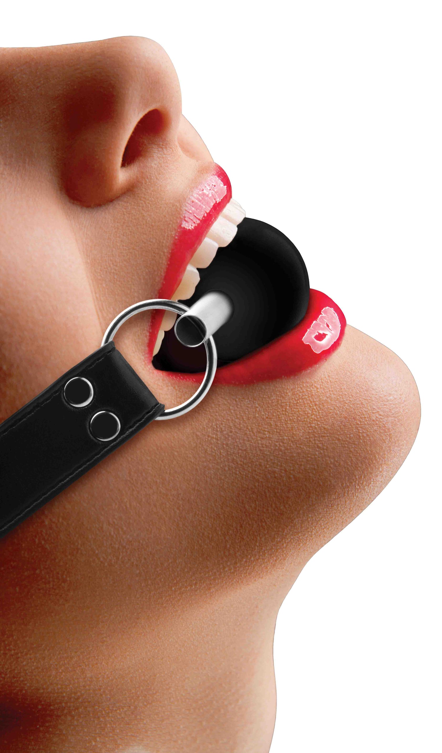Ouch! Solid Ball Gag klasyczny knebel czarny