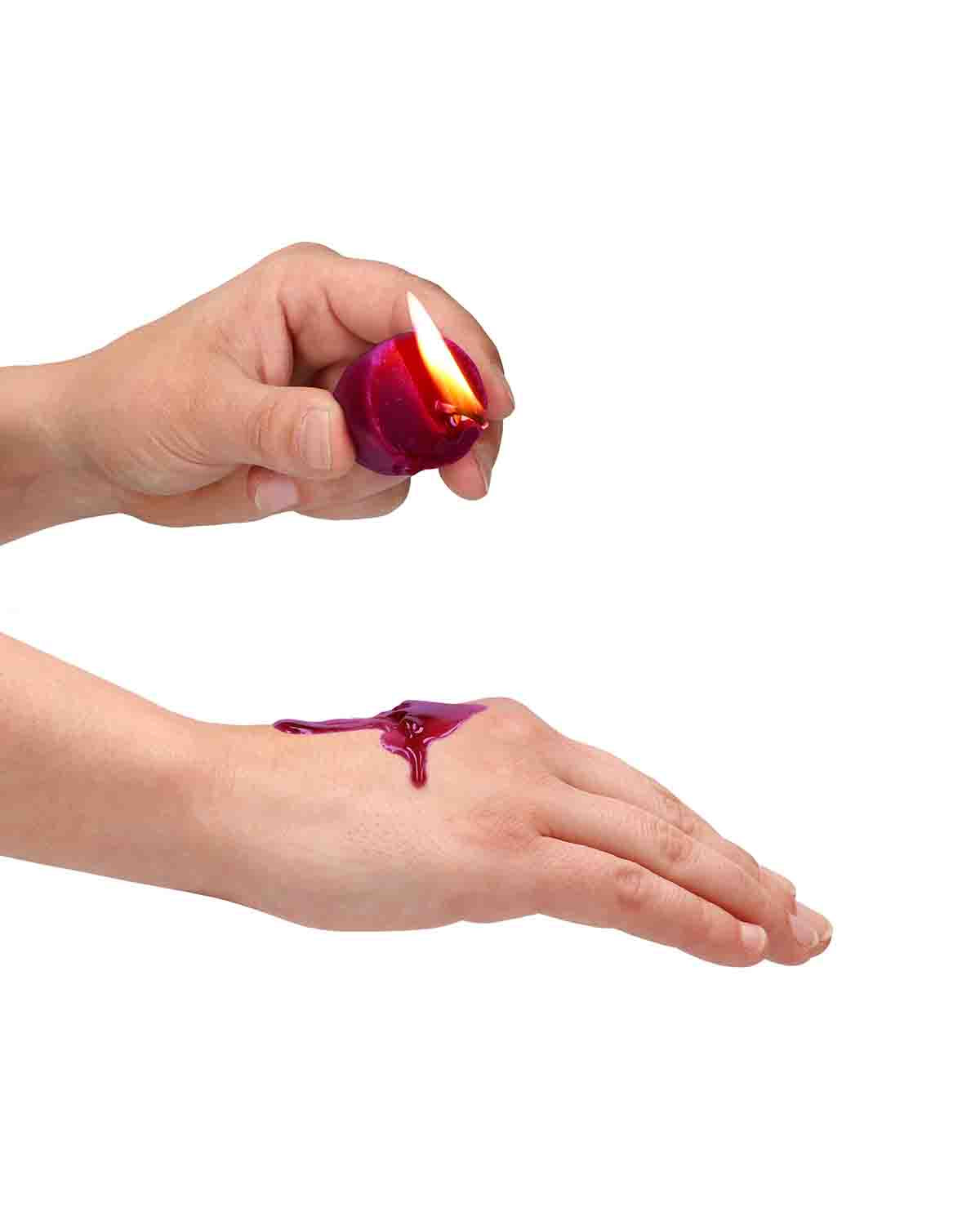 Ouch! Tease Candles Mix scent zestaw świec do zabawy woskiem czarna figa, jaśmin, pomarańcz, sól morska i cedr