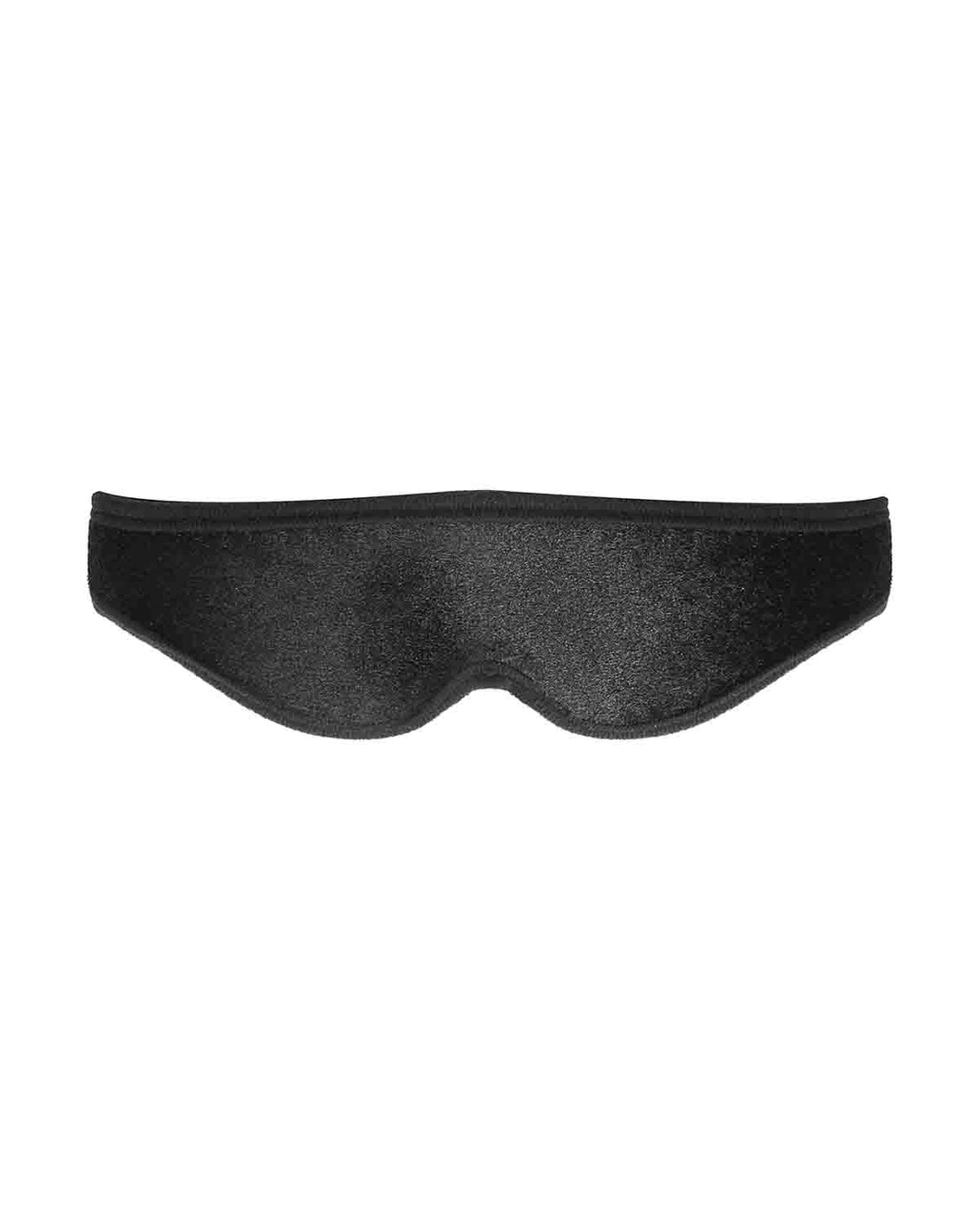 Ouch! V&amp;V Adjustable Eye Mask miękka opaska na oczy czarna