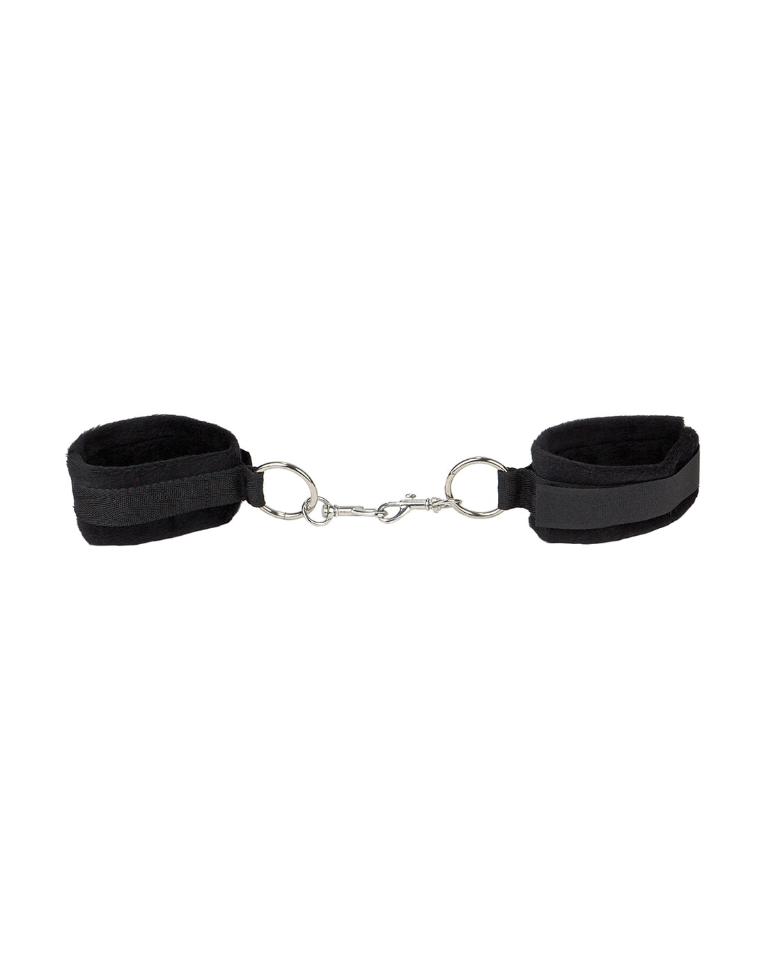 Ouch! Velcro Cuffs miękkie kandanki zapinane na rzepy czarne