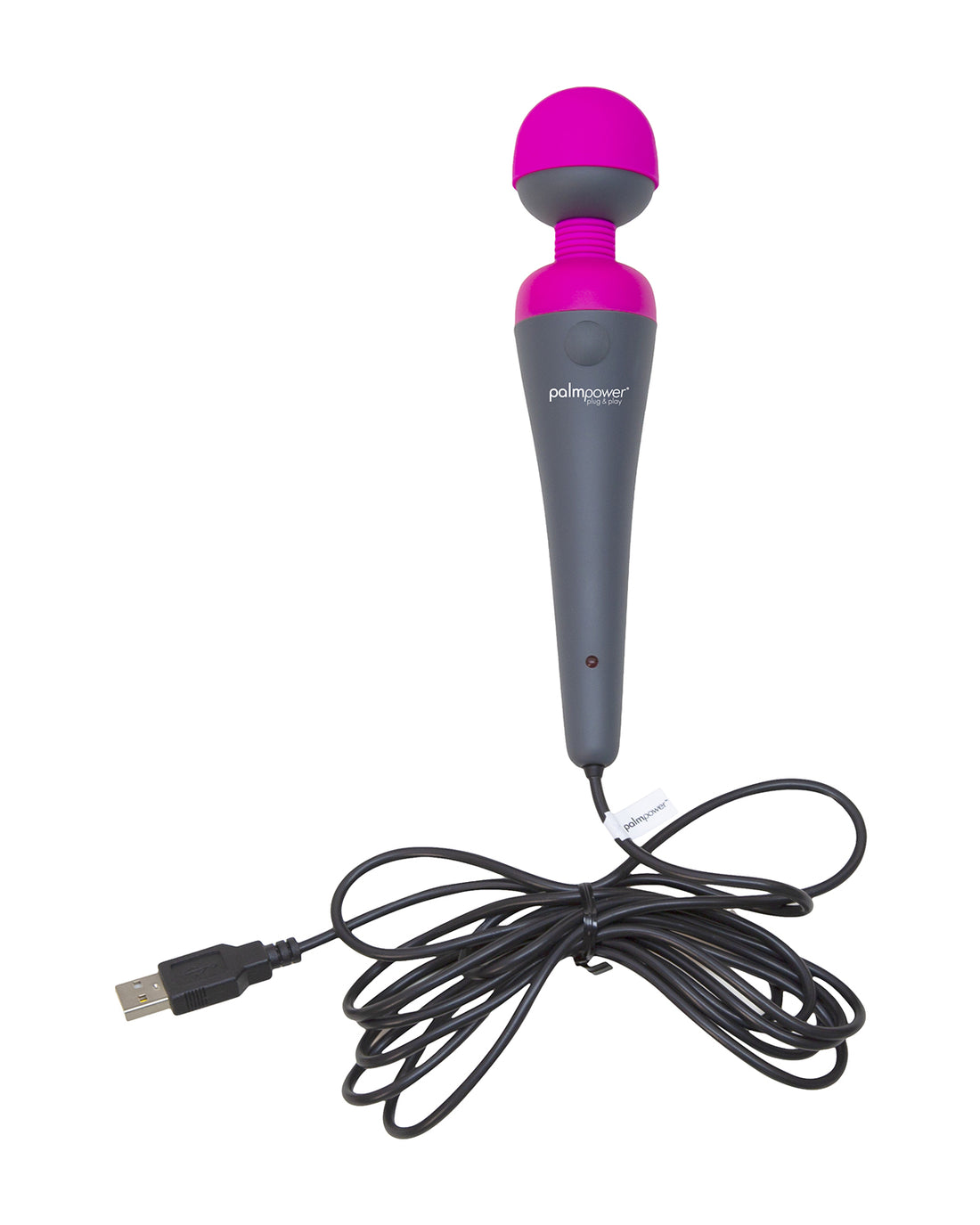 PalmPower Plug &amp; Play Wand masażer do ciała zasilany przez powerbank
