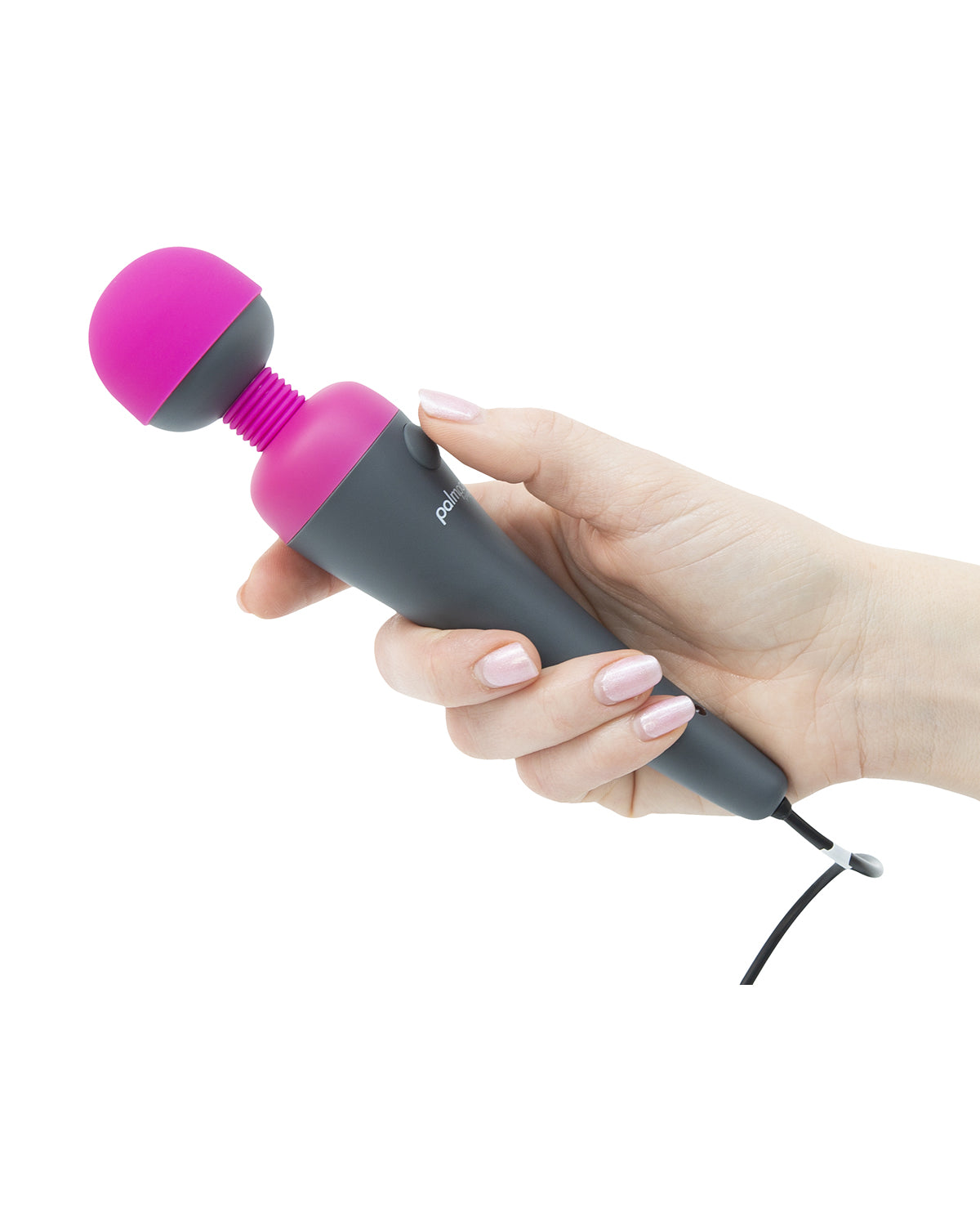 PalmPower Plug &amp; Play Wand masażer do ciała zasilany przez powerbank