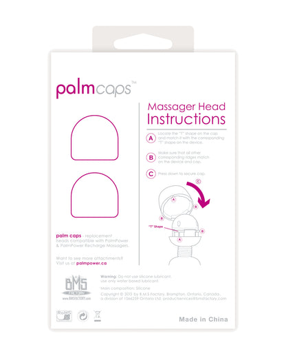 PalmPower Wand Attachment PalmCaps zapasowe końcowi do PalmPower