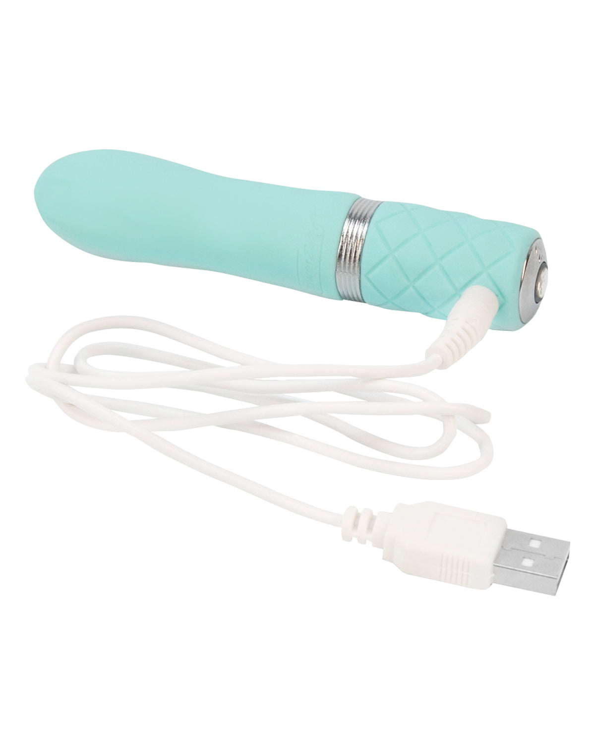Pillow Talk Flirty miniwibrator z kryształkami Swarovskiego miętowy