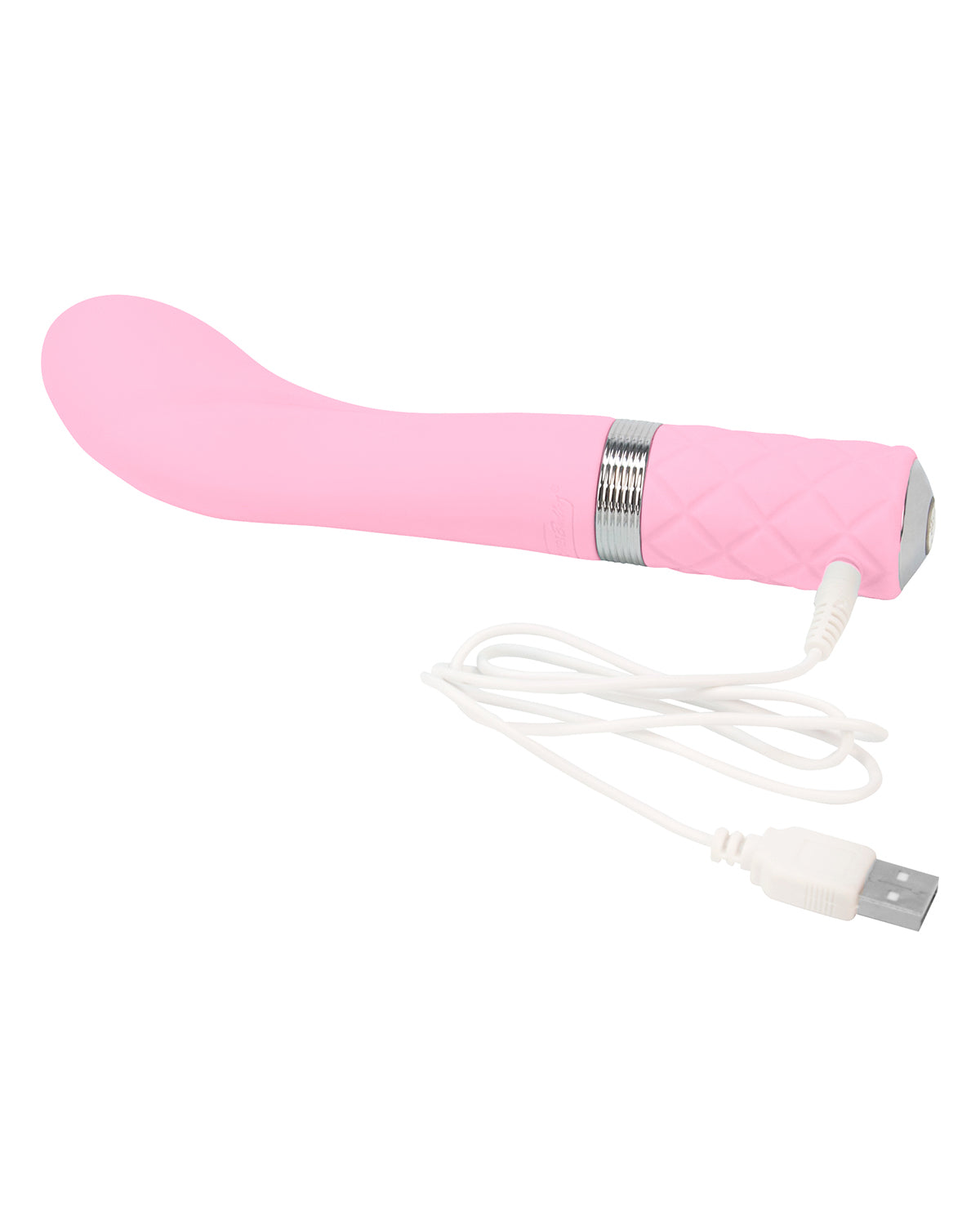 Pillow Talk Sassy wibrator punktu G z kryształkami Swarovskiego różowy