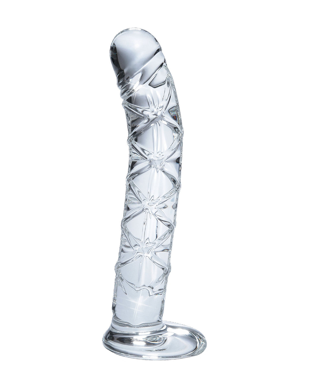 Pipedream Icicles No. 60 szklane dildo transparentne