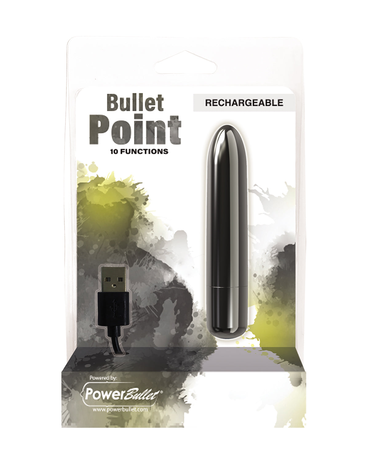 PowerBullet Bullet Point Vibrator miniwibrator czarny