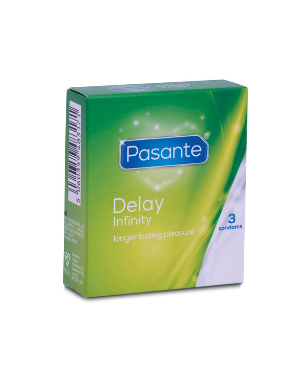 Prezerwatywy opóźniające wytrysk Delay Infinity 3 sztuki