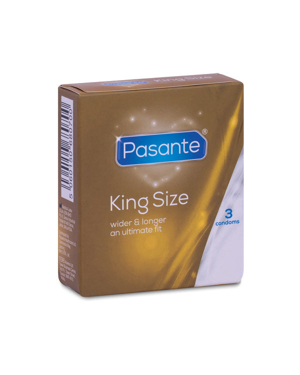 Prezerwatywy powiększone King Size 3 sztuki