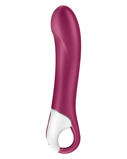 Satisfyer Big Heat wibrator punktu G z aplikacją na smartfona bordowy