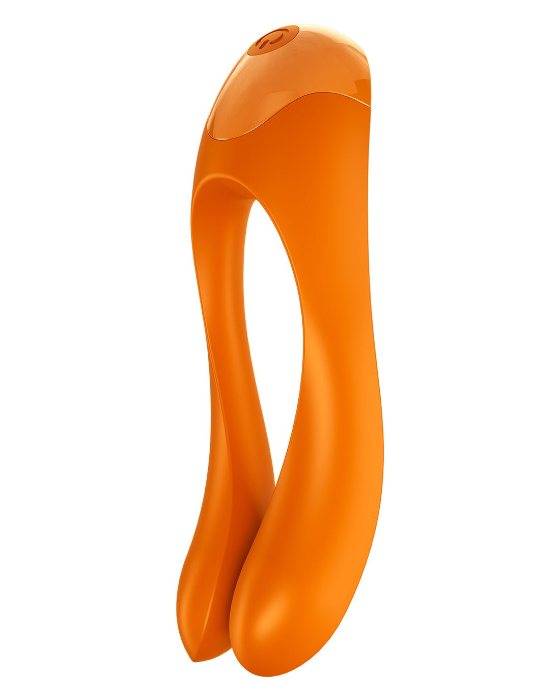 Satisfyer Candy Cane wibrator na palec pomarańczowy