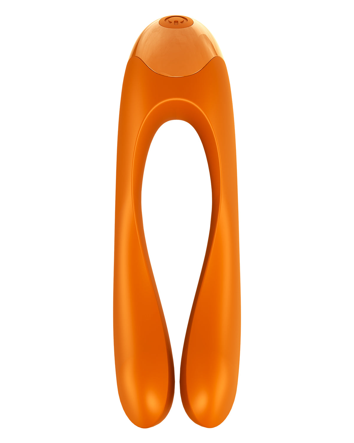 Satisfyer Candy Cane wibrator na palec pomarańczowy