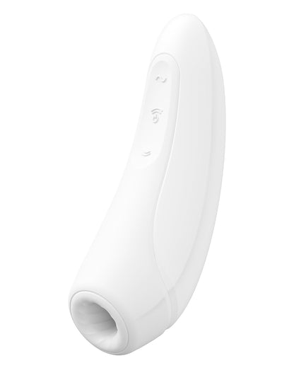 Satisfyer Curvy 1+ Bezdotykowy Stymulator Łechtaczki z Aplikacją na Smartfona - Biały