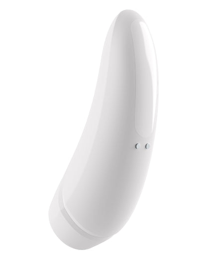 Satisfyer Curvy 1+ Bezdotykowy Stymulator Łechtaczki z Aplikacją na Smartfona - Biały