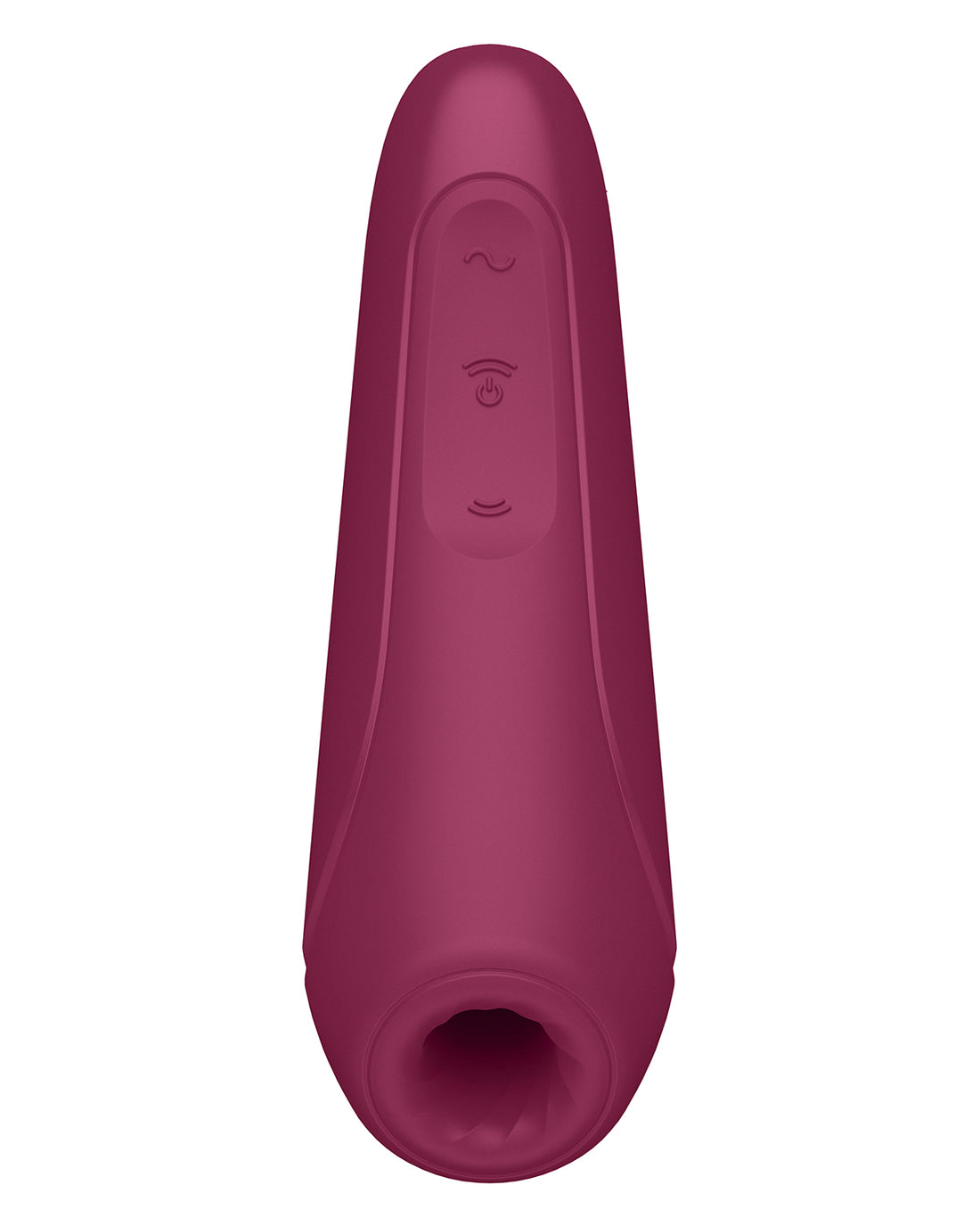 Satisfyer Curvy 1+ Bezdotykowy Stymulator Łechtaczki z Aplikacją na Smartfona - Bordowy