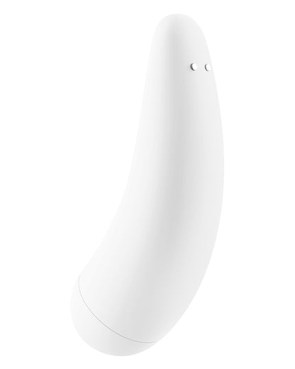 Satisfyer Curvy 2+ Bezdotykowy Stymulator Łechtaczki z Aplikacją na Smartfona - Biały
