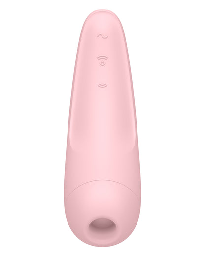 Satisfyer Curvy 2+ Bezdotykowy Stymulator Łechtaczki z Aplikacją na Smartfona - Różowy