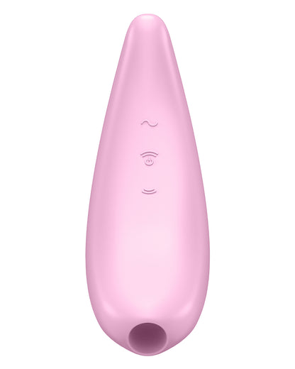 Satisfyer Curvy 3+ Bezdotykowy Stymulator Łechtaczki z Aplikacją na Smartfona - Różowy