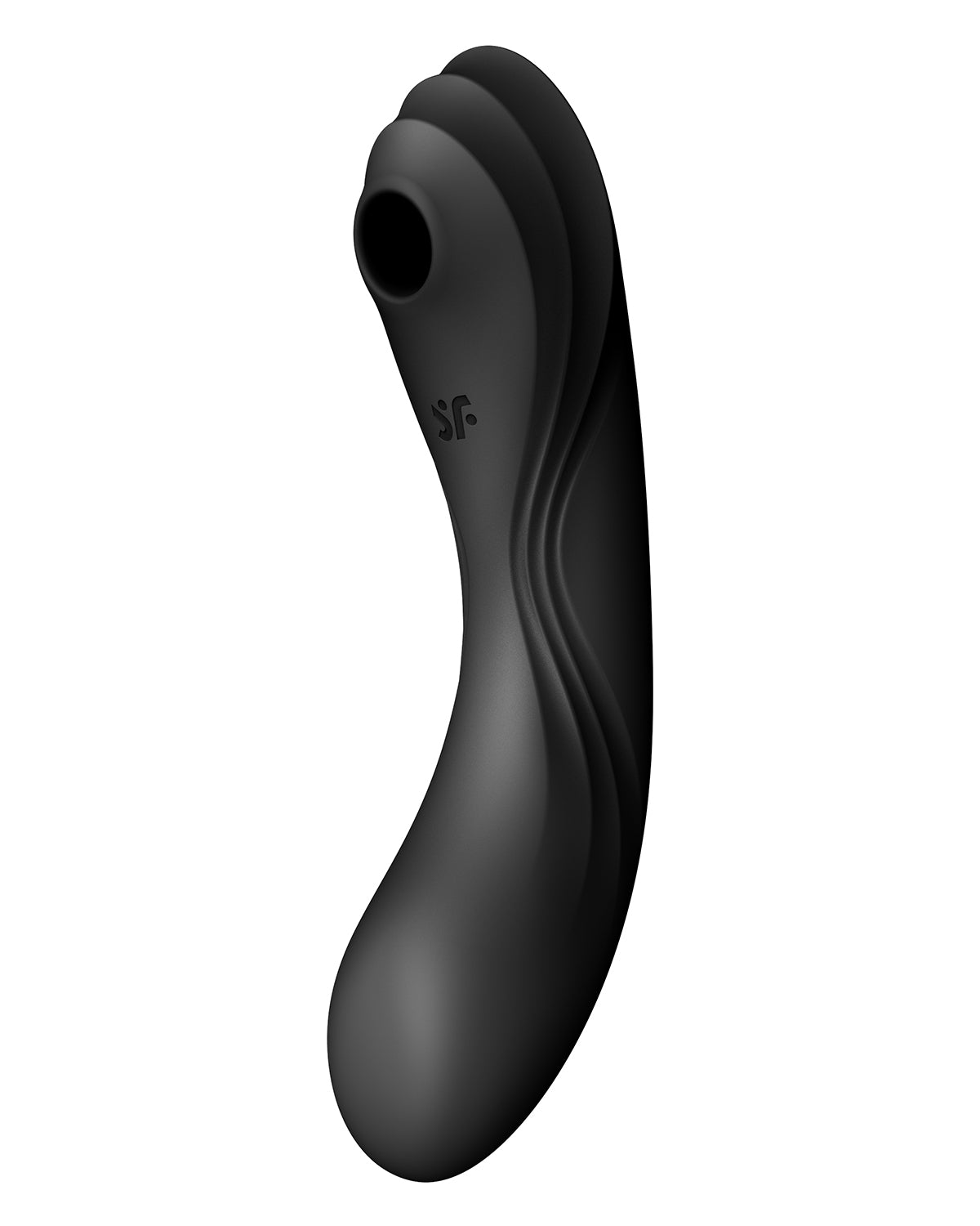 Satisfyer Curvy Trinity 4 bezdotykowy masażer łechtaczki i wibrator punktu G czarny