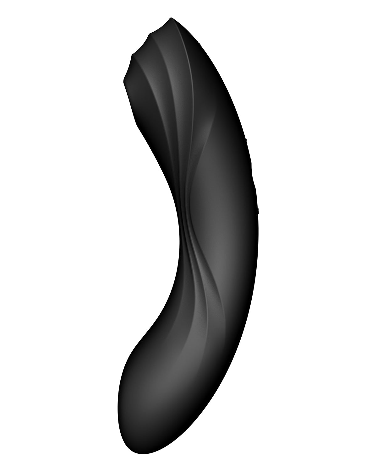 Satisfyer Curvy Trinity 4 bezdotykowy masażer łechtaczki i wibrator punktu G czarny
