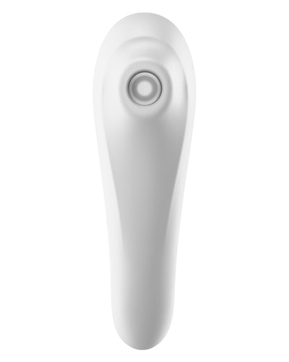 Satisfyer Dual Pleasure wibrator i bezdotykowy stymulator łechtaczki w jednym z aplikacją na smartfona biały