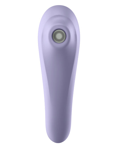 Satisfyer Dual Pleasure wibrator i stymulator w jednym z aplikacją na smartfona fiołkowy