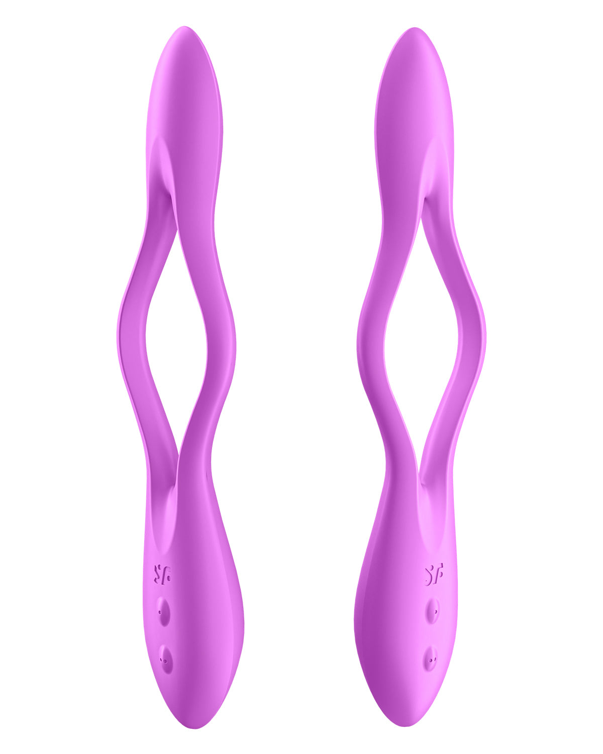 Satisfyer Elastic Joy wielofunkcyjny wibrator dla par fioletowy