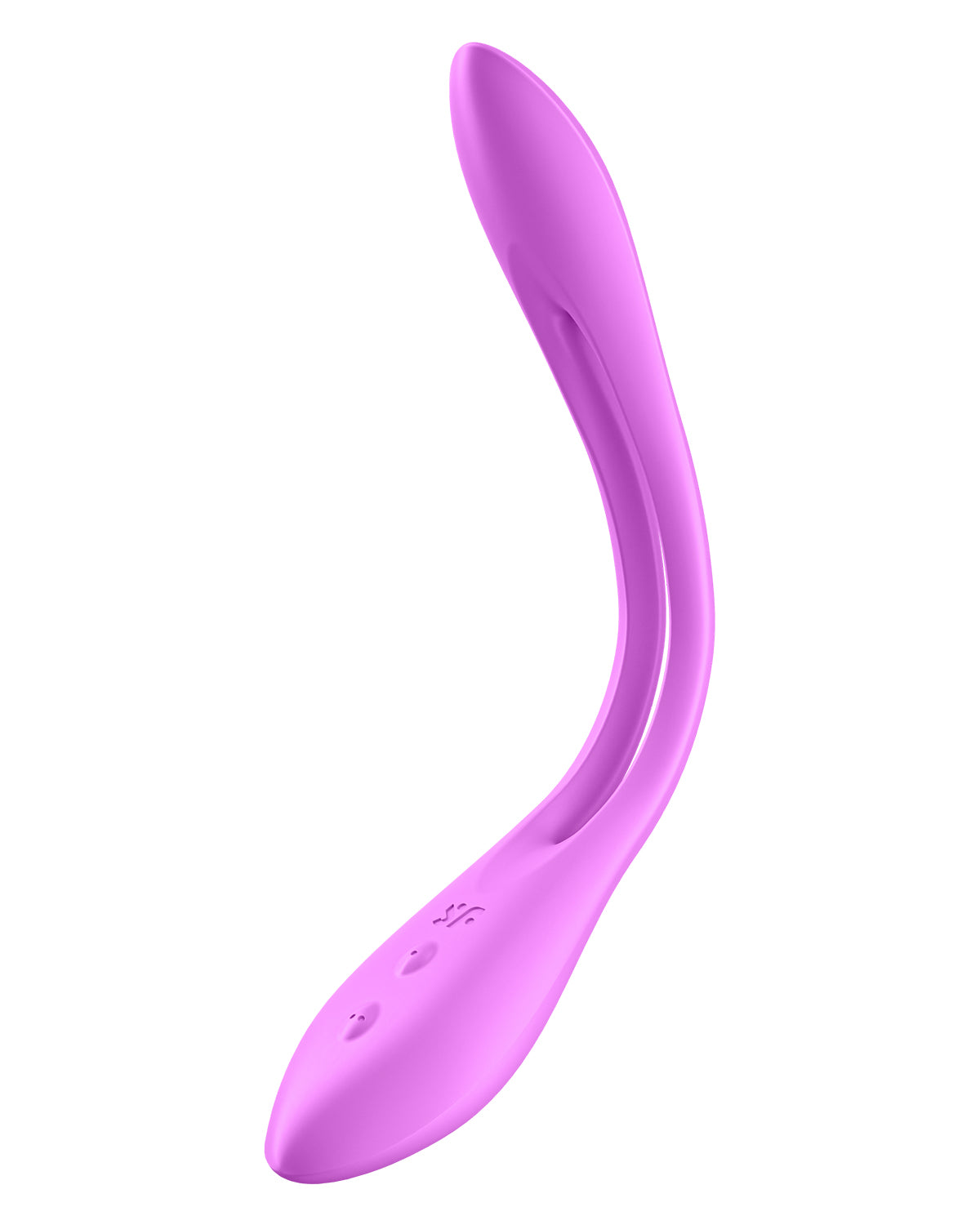 Satisfyer Elastic Joy wielofunkcyjny wibrator dla par fioletowy