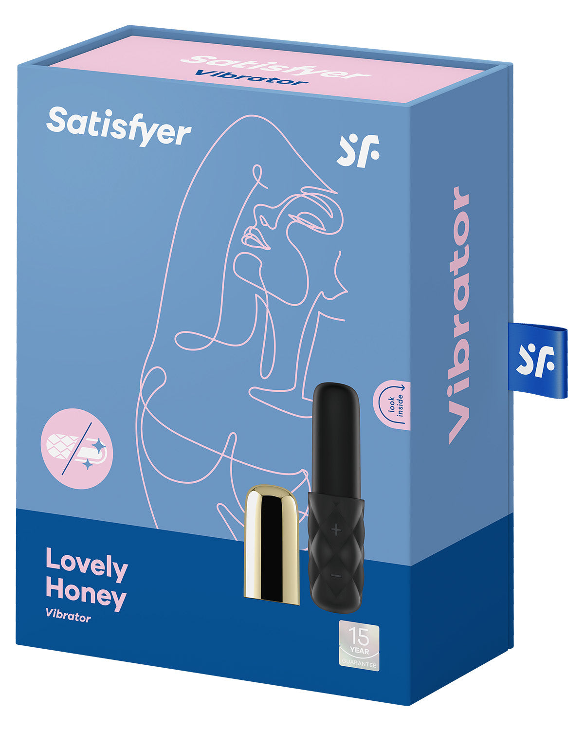 Satisfyer Lovely Honey miniwibrator złoty